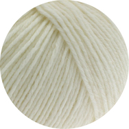 Alpina Landhauswolle Weiß Farbe 0011