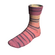 JAWOLL Twin Sockenwolle  Farbe 820.512 ROSA/GELB