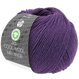 Cool Wool Mèlange GOTS Farbe 0103 Dunkelviolett meliert