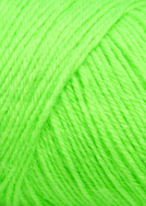 JAWOLL Superwash Sockenwolle Uni Farbe 83.316 GRÜN NEON