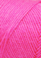JAWOLL Superwash Sockenwolle Uni Farbe 83.385  PINK NEON