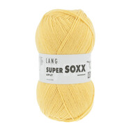 SUPER SOXX UNI Lang Yarns Sockenwolle 6-fädig Farbe 907.0043 MAIS GELB