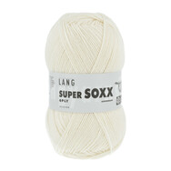 SUPER SOXX UNI Lang Yarns Sockenwolle 6-fädig Farbe 907.0094 OFFWHITE