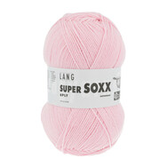 SUPER SOXX UNI Lang Yarns Sockenwolle 6-fädig Farbe 907.0009 ROSA HELL