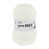 SUPER SOXX UNI Lang Yarns Sockenwolle 6-fädig Farbe 907.0001 WEISS