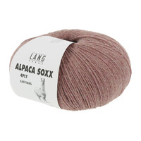 ALPACA  SOXX  Lang Yarns Sockenwolle 4-fädig Farbe 1062.0109 Rosa