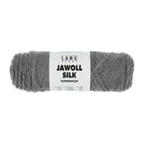 JAWOLL SILK Superwash Sockenwolle Uni Farbe 130.0103 DUNKELGRAU MÉLANGE