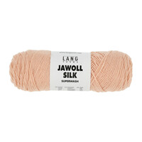 JAWOLL SILK Superwash Sockenwolle Uni Farbe 130.0128 LACHS