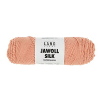 JAWOLL SILK Superwash Sockenwolle Uni Farbe 130.0129 MELONE