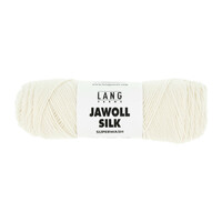 JAWOLL SILK Superwash Sockenwolle Uni Farbe 130.0194 OFFWHITE