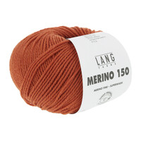 MERINO 150 Lang Yarns Farbe 197.0259 Orange Melange