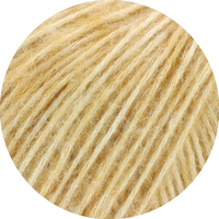 Natural Alpaca Pelo Farbe 009 Sandgelb meliert