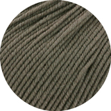 Cool Wool Farbe 1422 Dunkelbraun meliert