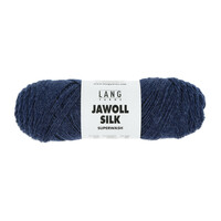JAWOLL SILK Superwash Sockenwolle Uni Farbe 130.0125 Navy