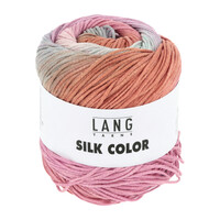 SILK COLOR Langyarns Farbe 1141.0001 Rosa mint orange