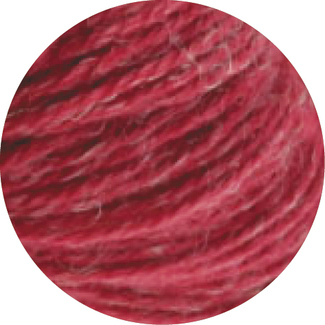 Slow Wool Lino  Farbe 0014  Himbeerrot