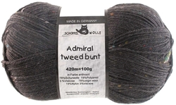 Admiral Tweed Farbe 8805 Anthrazit