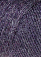 JAWOLL Superwash Sockenwolle Uni Farbe 83.480 Aubergine Mélange