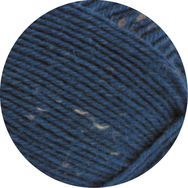 Meilenweit 100 g Tweed Farbe 128 Blau