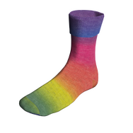 *JAWOLL Twin Sockenwolle  Farbe 820.511 Regenbogen* Auslauffarbe
