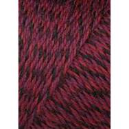 JAWOLL Superwash Sockenwolle Uni Farbe 83.056 Bordeaux 3fach Mouliné