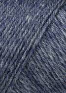JAWOLL Superwash Sockenwolle Uni Farbe 83.069 Blau meliert